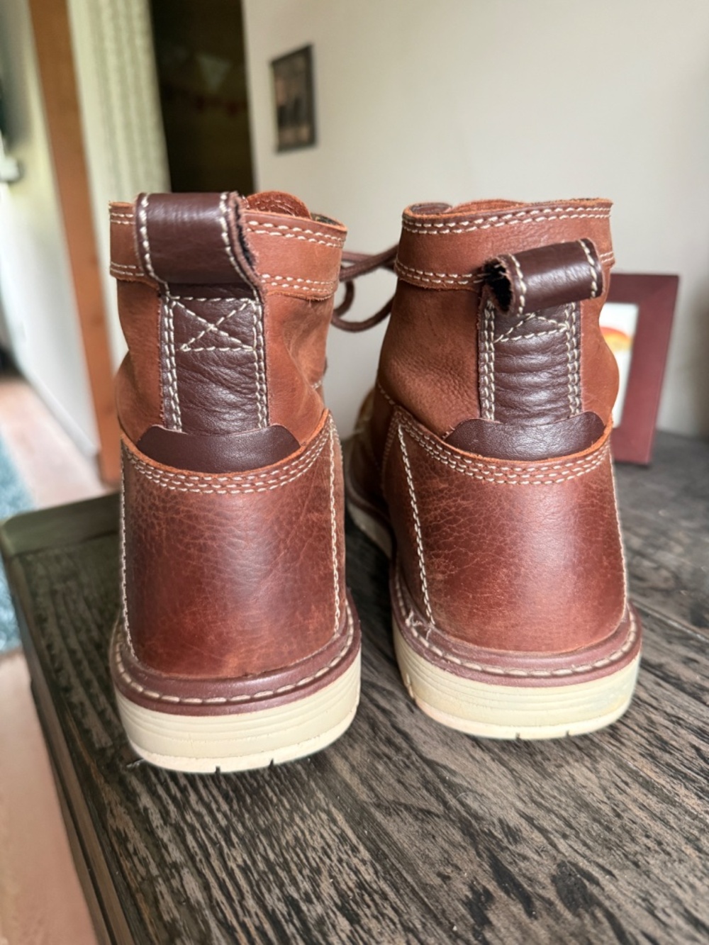 Keen Women's San Jose 6" Leather Work Boot (Aluminum Toe) size 8 - Picture 2 of 11